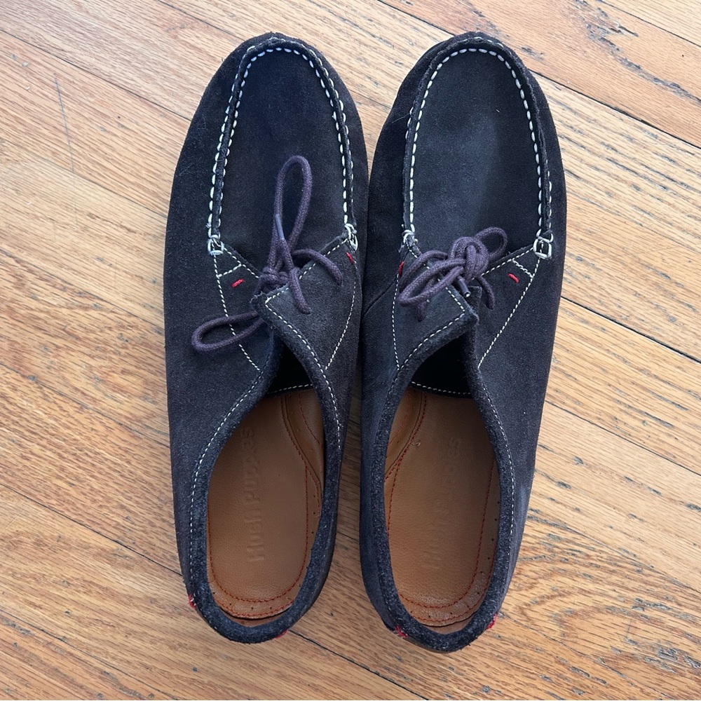 Hush Puppies Suede Loafers
